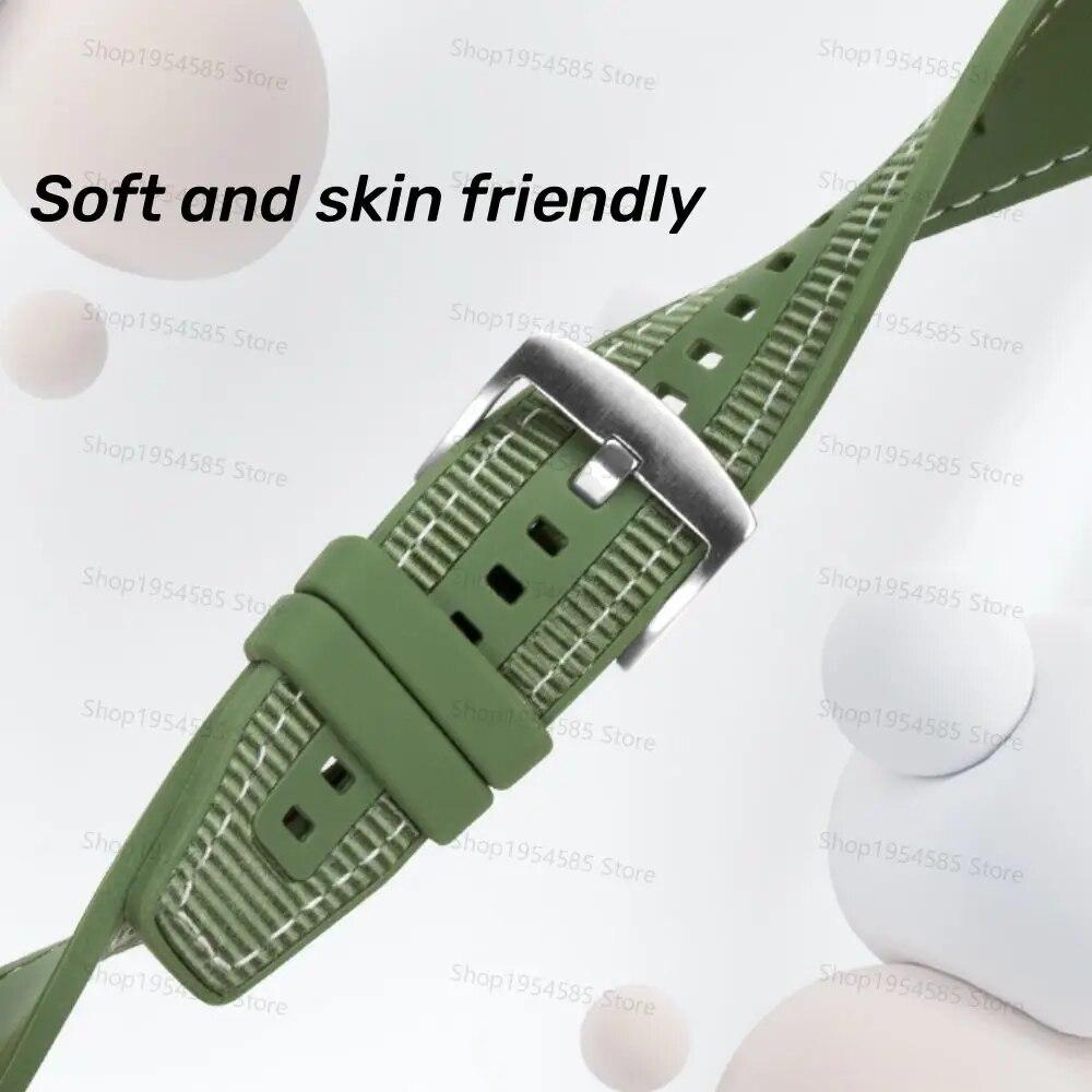 Silicone Nylon Strap For Redmi Watch 4 Mi Band 8 Pro SmartWatch Wristband Replacement Wristband For Redmi Watch4 Accessories