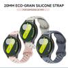 18 мм 20 мм 22 мм Ремешок для Samsung Galaxy Watch 7 6 5 4 40 мм 44 мм 6Classic Силиконовый браслет для Huawei Watch GT5 4Pro 3 46 мм