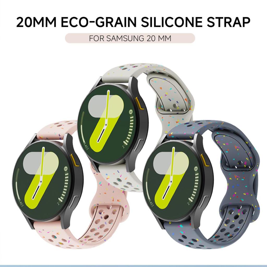18 мм 20 мм 22 мм Ремешок для Samsung Galaxy Watch 7 6 5 4 40 мм 44 мм 6Classic Силиконовый браслет для Huawei Watch GT5 4Pro 3 46 мм