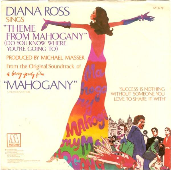 7-дюймовая пластинка ДАЙАНА РОСС - Тема из Махогани (Знаете ли вы Wh M1377F MOTOWN 1975 Канада Soul/Funk Б/у