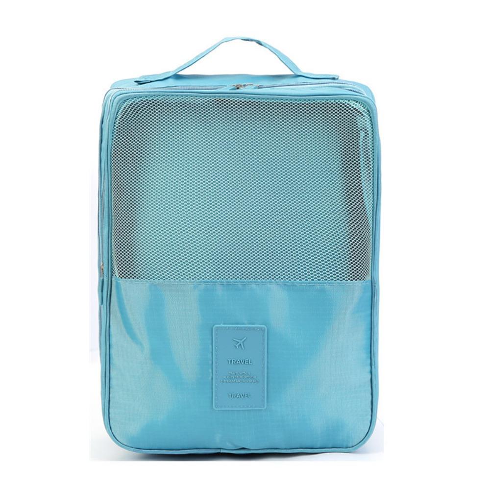 Waterproof Shoes Storage Bag Double-Layer Underwear Clothes Bag Multifunction Shoes Organizer Home