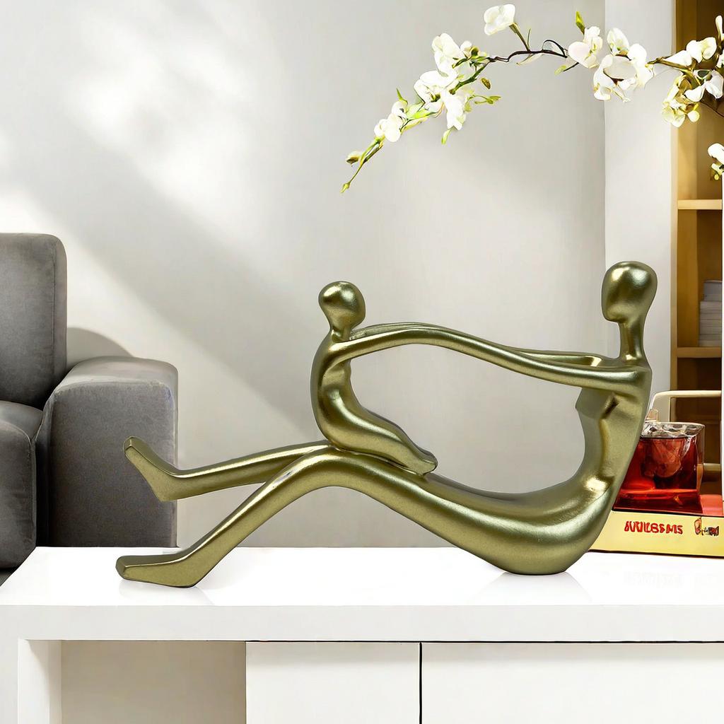 Современные Простые Креативные Абстрактные Украшения Персонажей Из Смолы Изделия Для Домашнего Офиса Украшения Рабочего Стола Принадлежности Украшения