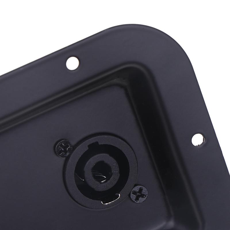 Пластина гнездо распределительная коробка зажим гитара двойной большой для кабинетов акустических систем Pa гнездо распределительная коробка зажим аксессуары