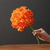 Realistic Look Hydrangea Artificial Flowers Bouquet Reusable Silk Flower  Living Room Decoration