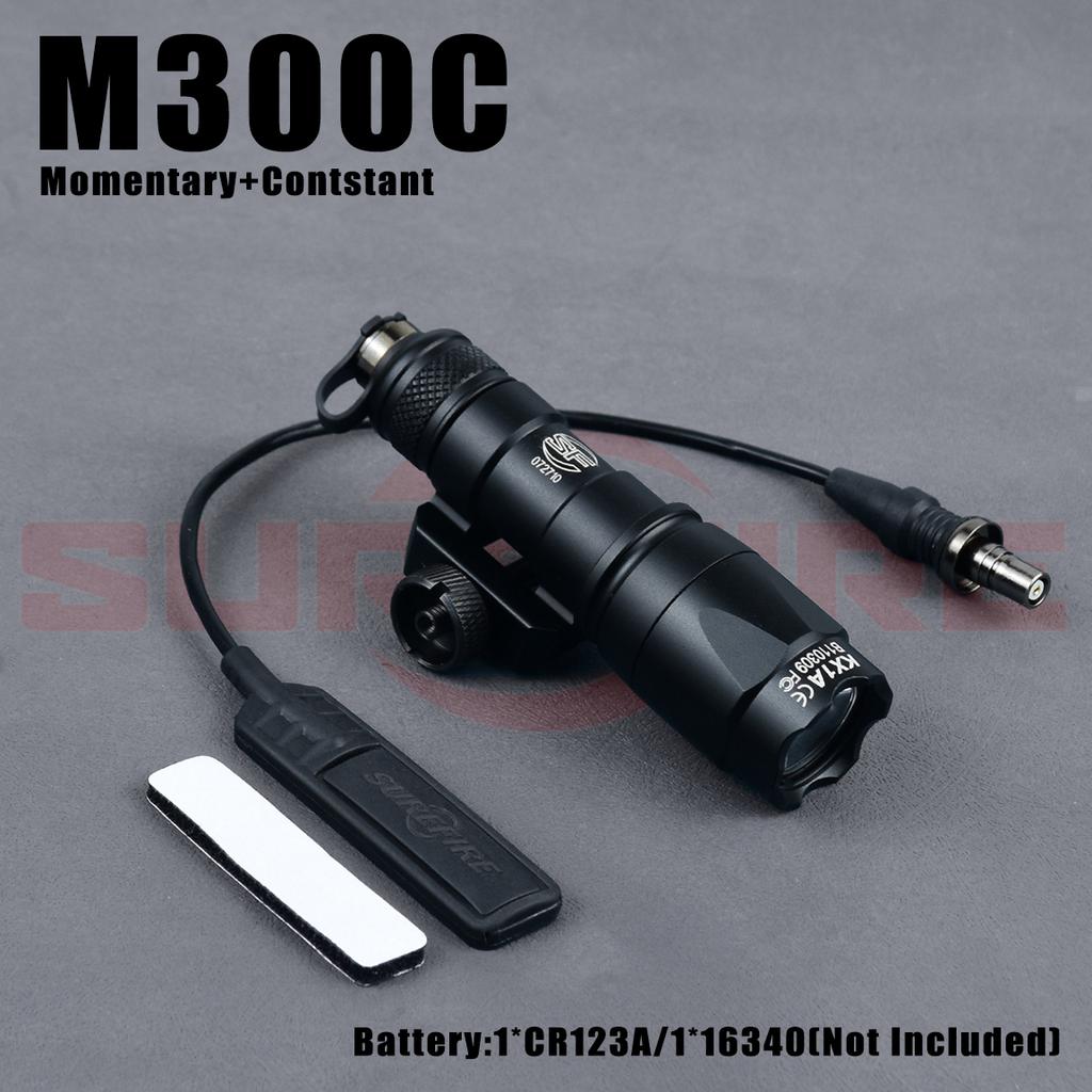 Тактический фонарь Surefire M300B M600B Серия M300 M600 Свет 600 Люмен Переключатель Фонарь Surefire M300C Алюминиевый Мгновенный Постоянный