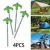 4 Pieces Tent Stakes Ground Canopy Accessories Unbreakable Heavy Duty Pegs