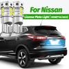 2 шт. Светодиодная подсветка номерного знака W5W T10 для Nissan X-Trail T30 T31 T32 Qashqai J10 J11 Juke Tiida Leaf Versa Note Pathfinder Navara