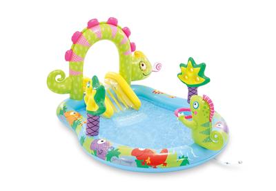 intex Дружелюбная игуана игровой центр большой 239 x 188 x 119 см японский 56129 бассейн, (Официальный продукт)