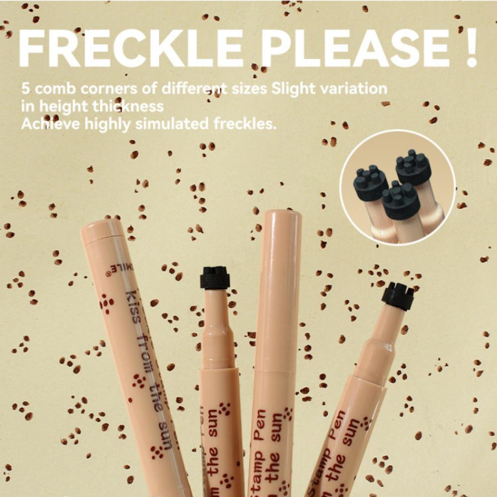 MLSMILE New Product Natural Simulation Freckles Are Not Easy To Fade Color and Waterproof and Dry Seal Seal Freckles Point Spots