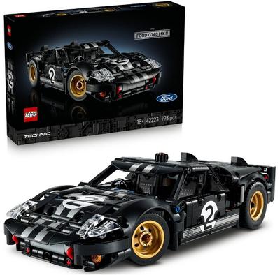 Конструктор LEGO Technic 42223 Гоночный автомобиль 1966 Ford GT40 MKII
