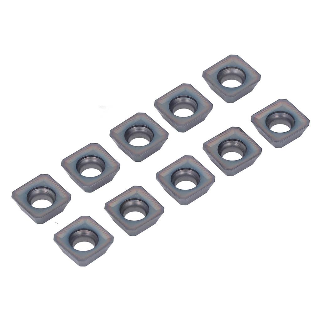 10 шт. твердосплавные пластины с покрытием, токарные пластины с ЧПУ, зажимные лезвия для фрезерного станка