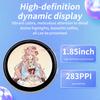 N88 Smart Pin Electronic Digital Badge Anime Dynamic GIF 1.85 Touch Screen Control Easy Clip Design Redefine Your E Badge Holder