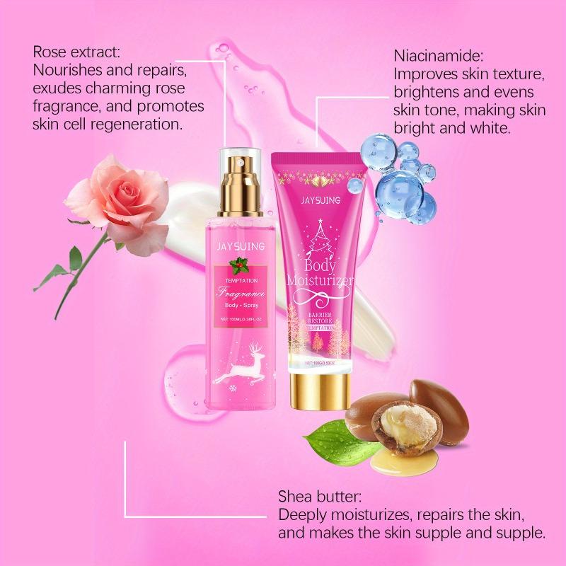 Ароматизированный набор для ухода за телом «Рождественский» питает и увлажняет кожу, предотвращая ее сухость осенью и зимой