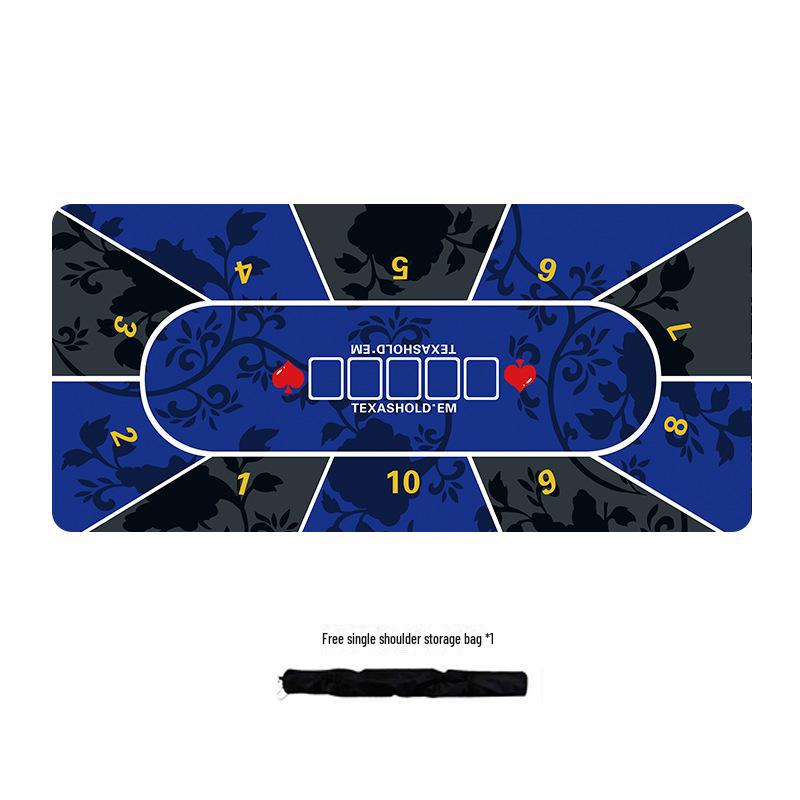Коврик для покерного стола Texas Hold'em Silent Non-slip - утолщенная ткань для карточек для семейных вечеринок, в стиле TikTok, очень большой