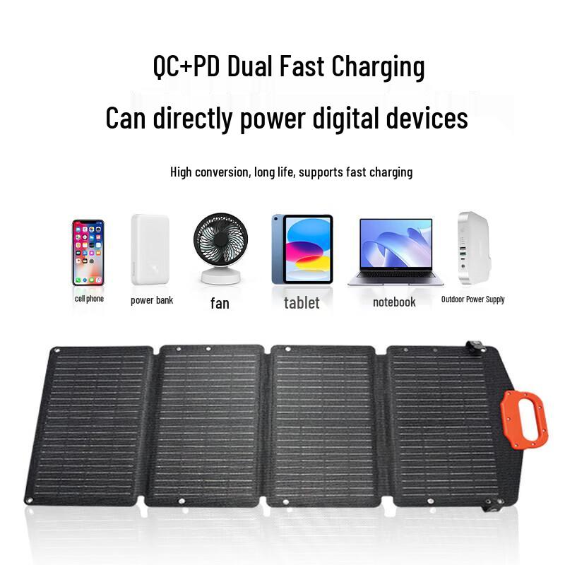 Foldable 60W Monocrystalline Solar Panel