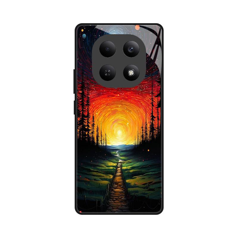 For Xiaomi Poco M8 5G Phone Case Luxury Tempered Glass Back Cover For Redmi Note 15 Note15 5G Fundas Full Camera Protection Etui