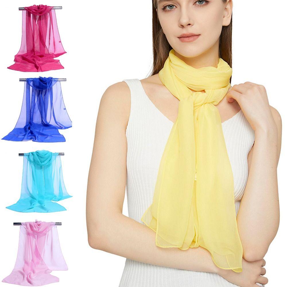 Luxury Brand Designer Beach Scarf Sunscreen Simulation Silk Scarf For Summer Women Accessories