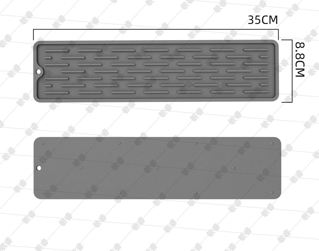 35*8 см силиконовая теплоизоляционная прокладка кухонный нескользящий фиксированный коврик коврик для крана защитные прокладки для защиты от капель кухонные принадлежности
