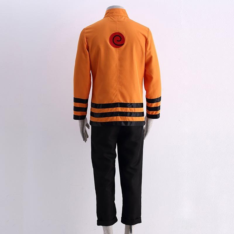Scione аниме мультфильм косплей последний шиппуден Узумаки мультяшный костюм оранжевое пальто брючный костюм три четверти