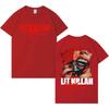 Hip Hop Rapper Lit Killah Hot Album Tour Tshrit Unisexs Women Tshirt Crewneck Short Sleeve Hip Hop Casual Cozy Tshrits Fans Gift