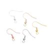 50Pcs/bag Silver Earring Hooks Earring Making Accessories Earrings Parts French Wire Hooks Hypo-Allergenic Jewelry Findings DIY