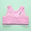 Спортивный бюстгальтер для девочек-подростков, нижнее белье для спортзала, беспроводной бюстгальтер для подростков с накладкой на грудь