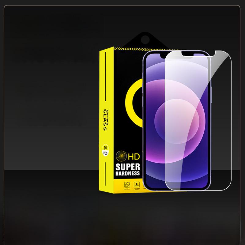 Защитное стекло для экрана iPhone 15 Pro, белое: Совместимо с iPhone 11, 12, 13, 14 и Max