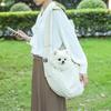 Portable Winter Warm Pet Carrier Backpack Cats Small Dogs Up To 7kg Soft Nylon Travel Bag