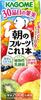 Kagome Morning Fruit This One 200ml Paper Pack X 24 Pieces X (2 Cases)