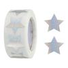 1/2Roll Laser/Glitter Star Stickers 25mm Self-Adhesive Sparkling Labels Stationery Stickers for Notes Greeting Cards Gift Boxes