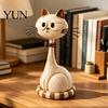Decorative Figurines for Living Room Resin Farmhouse Cat Figurine, Creative Country Style Animal Statue, Rustic Unique Gifts Home Decoration