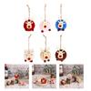 Comfortable Felt Deer Pendant Christmas Decorations Creative Elk Lamb Ball Christmas Tree Hanging Pendant Gift