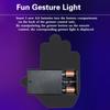 Автомобильный забавный светильник для жестов, фонарь для пальцев на заднем стекле автомобиля с дистанционным управлением, предупреждение, интерактивная ладонь