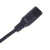 IEC 320 C8 2Pin Male To 2 X C7 Female Y Split Power Cable Около 28 см IEC 320 C7 To C8 Удлинительные шнуры C8 Male To C7 Female Cable