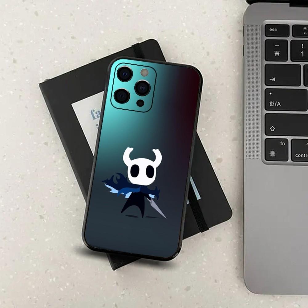 Чехол для телефона H-Hollow K-Knight для Apple iPhone 15,14,13,12,11,Pro,X,XS,Max,XR,Plus,Mini Мягкий черный чехол