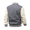 Embroidered Baseball Collar Top Spring and Autumn Men's Jacket Large Casual Loose Baseball Jacket
