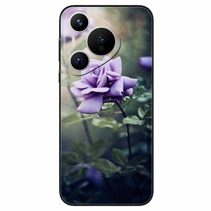 Чехол для Huawei Pura 70 / Pura70 Pro Мягкий Силикон Модный Мраморный Ударопрочный Чехол для Huawei Pura 70 Ultra P 70 Pro+ TPU Чехол