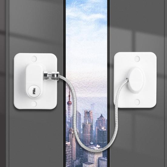 Набор дверных замков холодильника с ключами, защита от детей, инструменты не нужны, безопасность холодильника