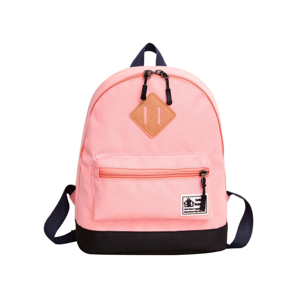 Милый школьный рюкзак из ткани Оксфорд для детей Различные цвета Унисекс Дизайн