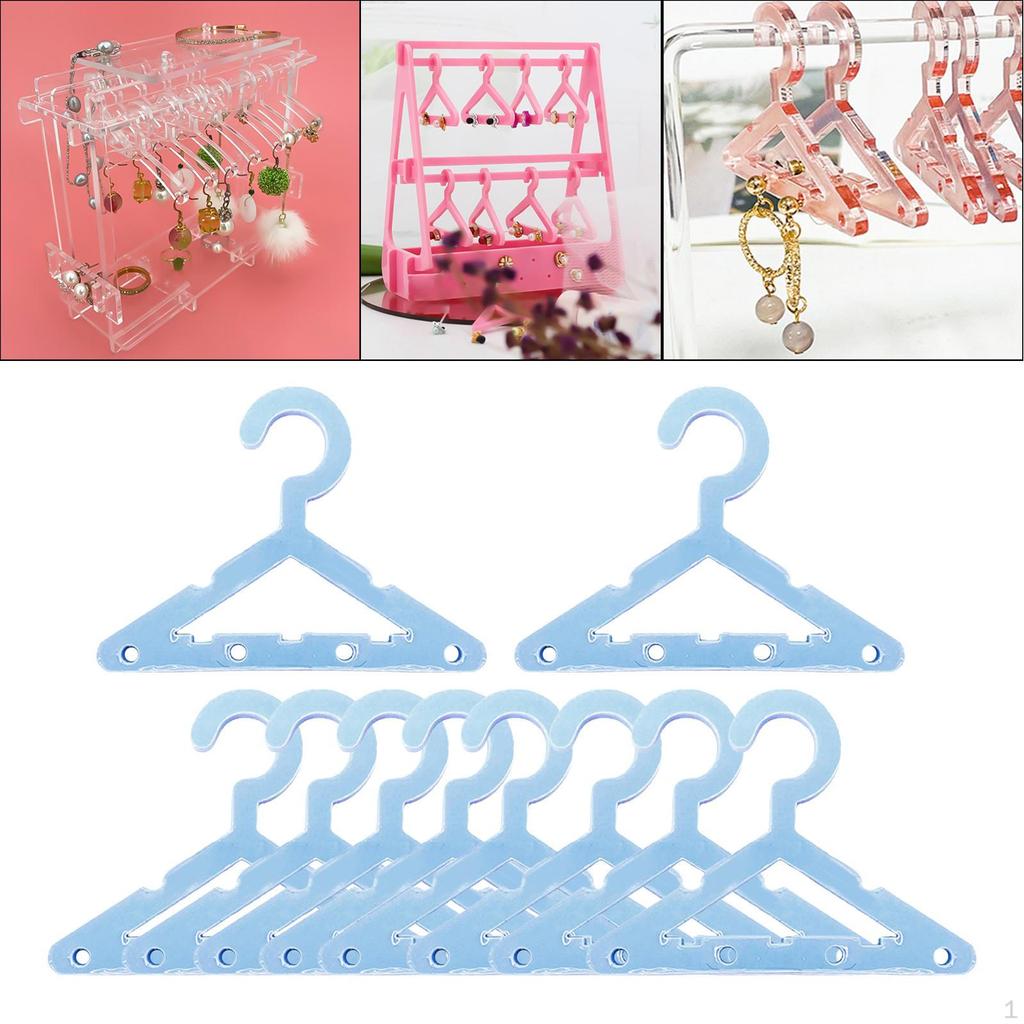 Акриловая вешалка для сережек, мини-подставка для девочек и женщин, ювелирные изделия, серьги-гвоздики, украшения без