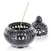 Venice Black Stone Incense Burner