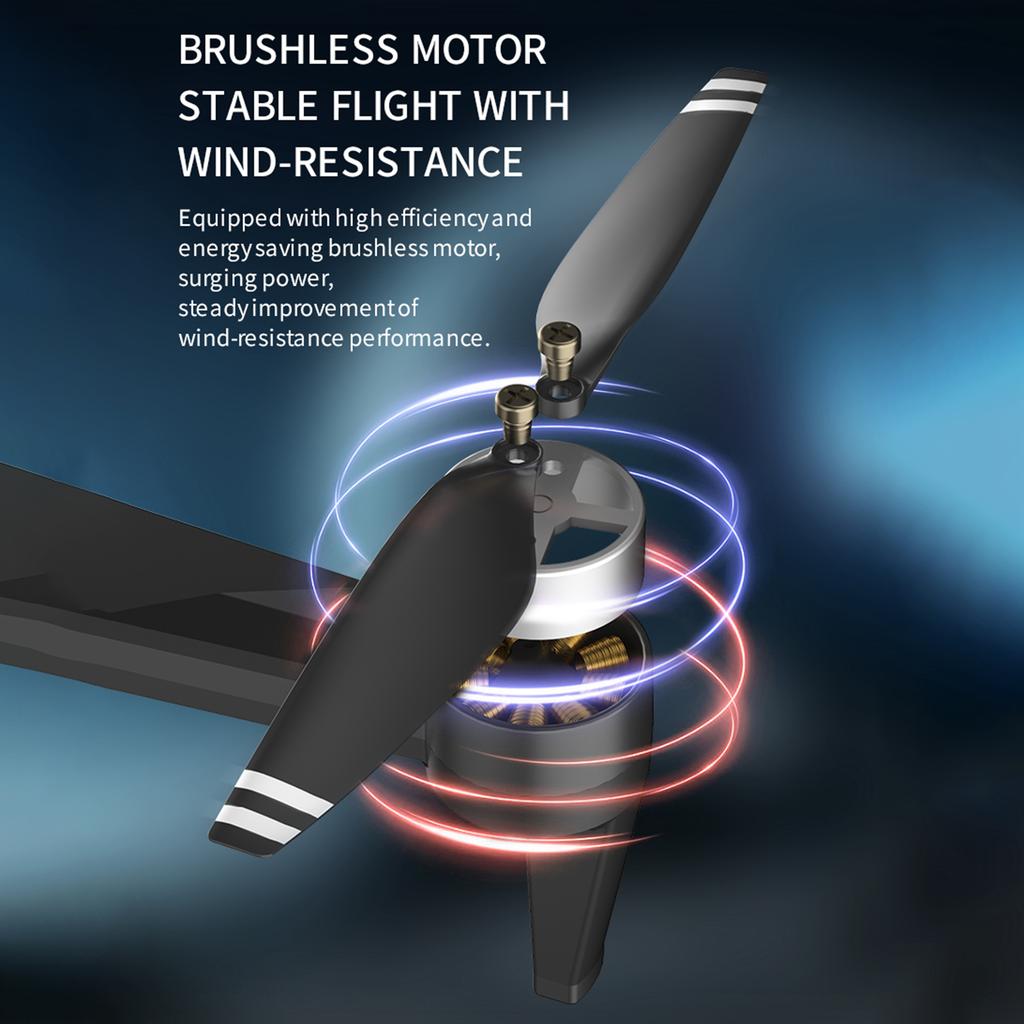 Remote Control GPS Drone with Dual Camera 8K Foldable Headless Drone with Obstacle Avoidance