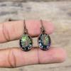 Faceted Rainbow Mystic Topaz Earring Electroformed Copper Earrings Handmade Earring Electroformed Jewelry Gift For Mom Real Gemstone Jewelry