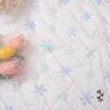 Сетчатая ткань с вышивкой пайетками в виде снежинок для детских юбок-пачек