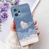 For Oppo Realme 9 Pro+ RMX3392 Case Fashion Painting Soft Silicone Cover For Realme 9Pro Plus RMX3393 6.43" Flower Phone Shell