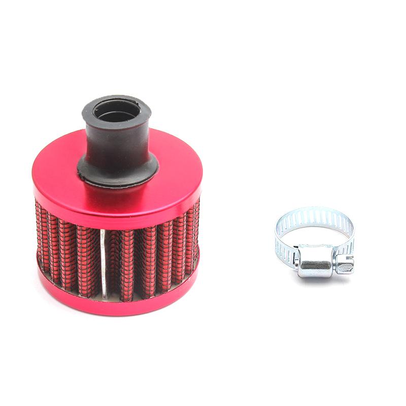 Универсальный Маленький 12 мм Воздушный Фильтр Мотоцикл Турбо Высокий Поток Гоночный Фильтр Впуска Холодного Воздуха Грибовидная Головка Автоаксессуары