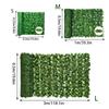 Искусственный лист, украшение для патио, искусственный плющ, виноградный лист, забор, сетка, зеленая панель, зеленый настенный забор
