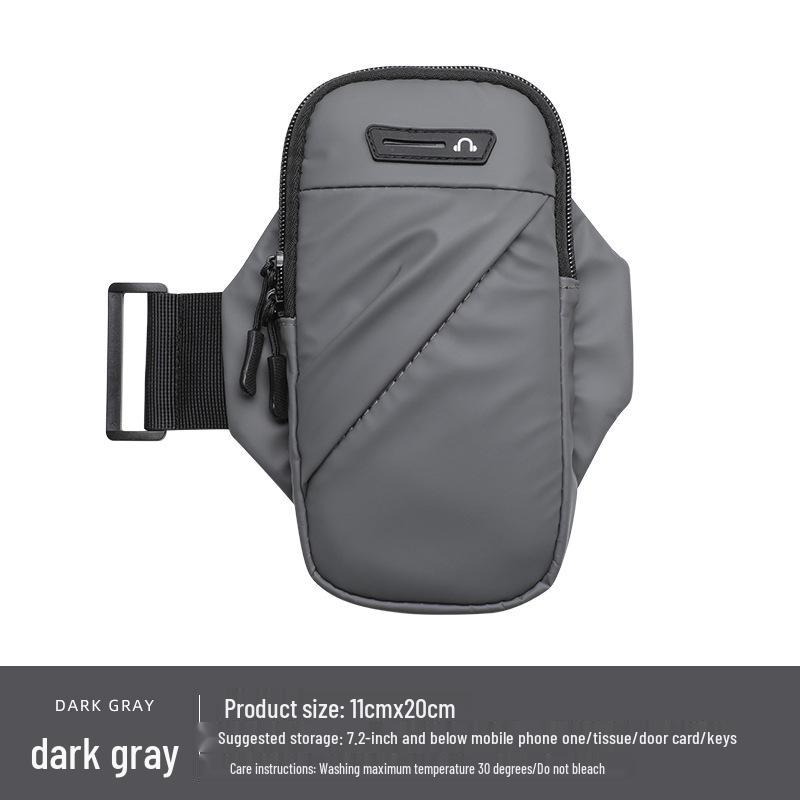 Breathable Outdoor Sports Armband & Wrist Bag for Mobile Phones - Unisex Fitness & Cycling Sleeve