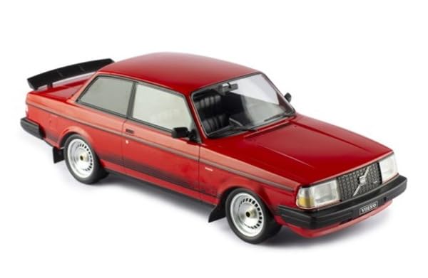 Kokusai Boeki ixo Масштаб Volvo 240 Turbo Custom 1986 Красный Готовая модель 18CMC177 1/18