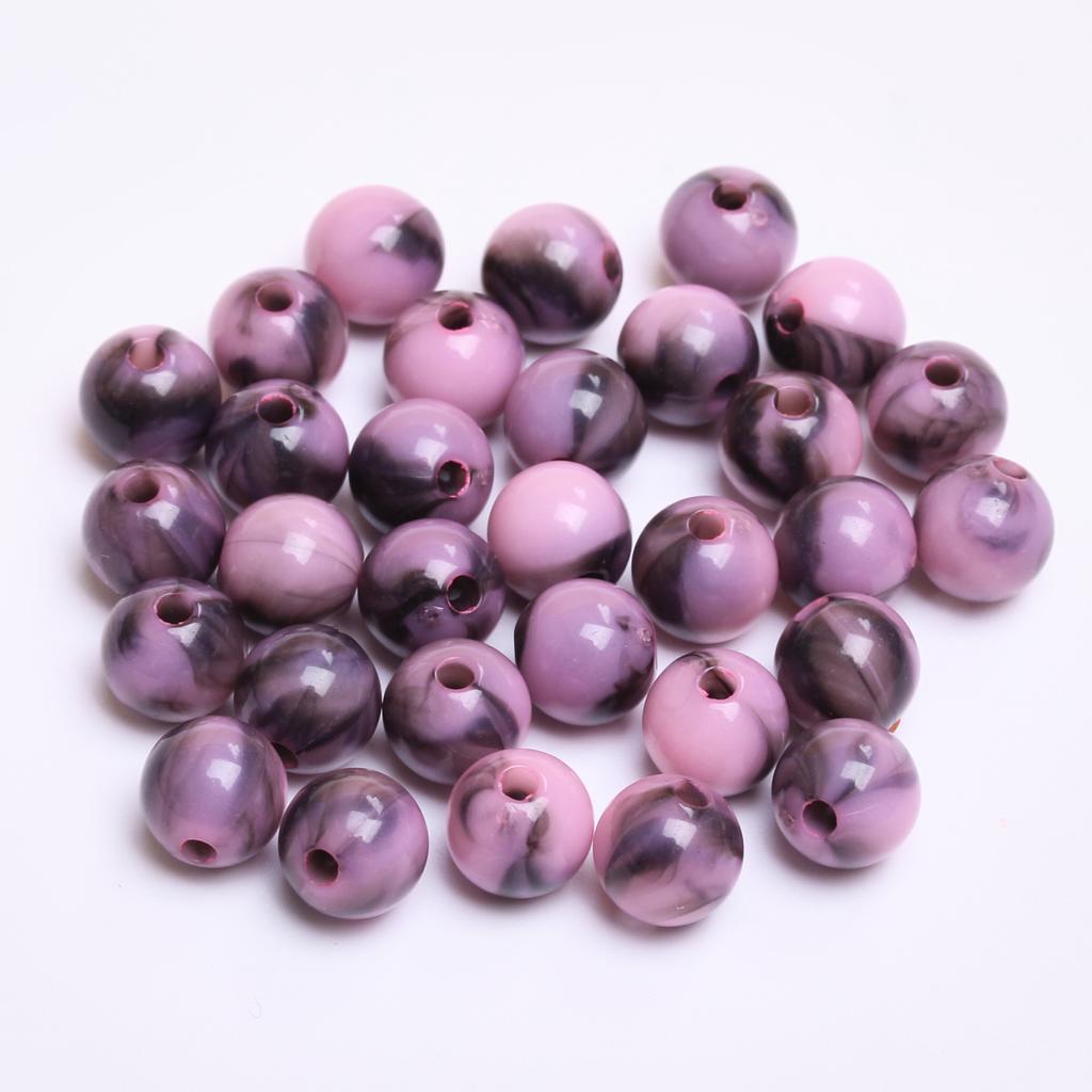 Бусины россыпью, аксессуары для бисероплетения, 8 мм, ручная работа, изготовление ювелирных изделий из смолы, браслет, ожерелье, аксессуары, 30 шт., модный имитационный нефритовый камень, круглый